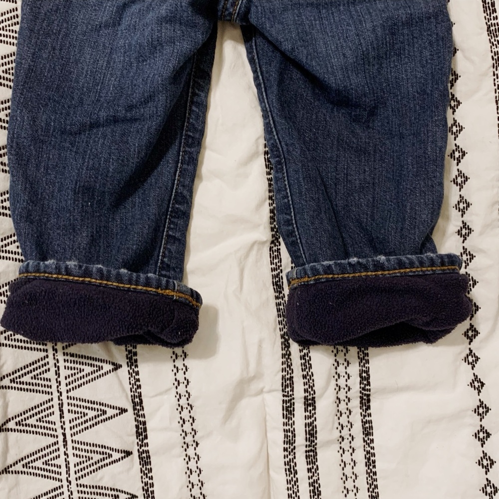 GAP Fleece lined denim - Picture 3 of 6